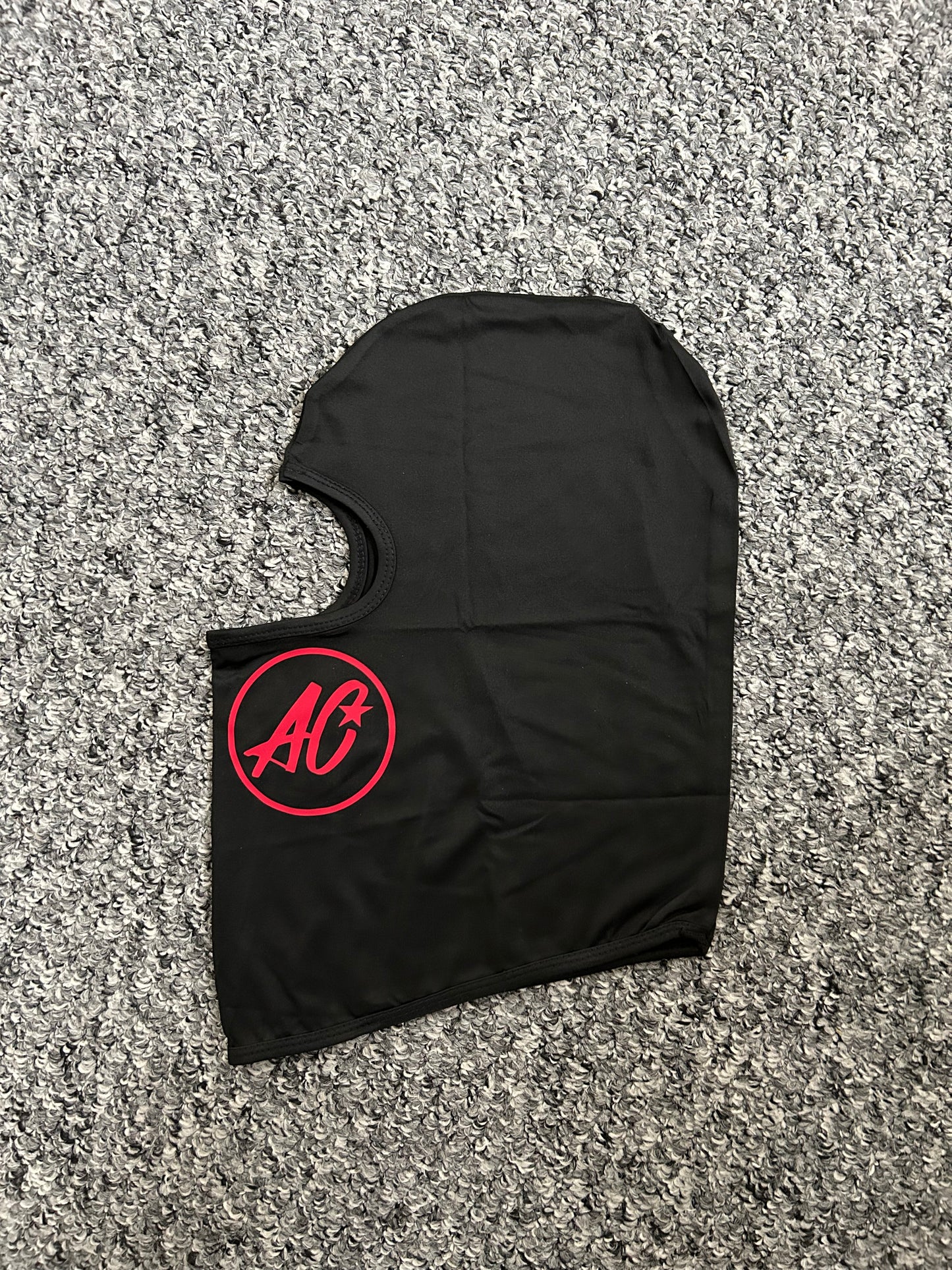 AC Logo Balaclava - Black/Red