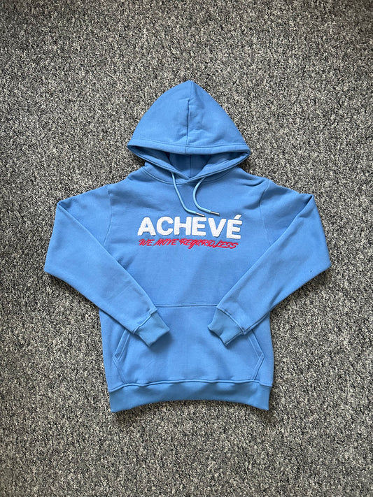 Chenille WMG Hoodie - Light Blue